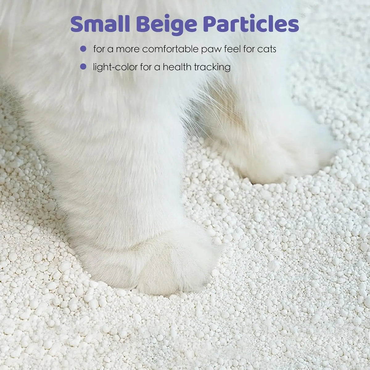 Nonstick Cassava Cat Litter for Automatic Litter Boxes
