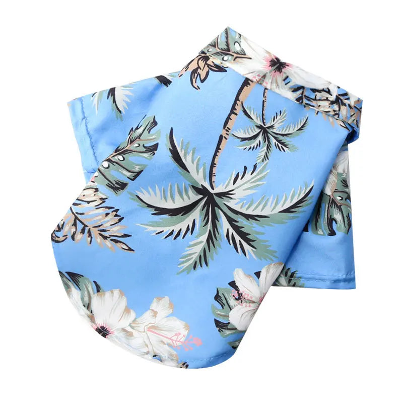 Hawaiian Style Beach Dog Shirt For Small And Medium Dogs