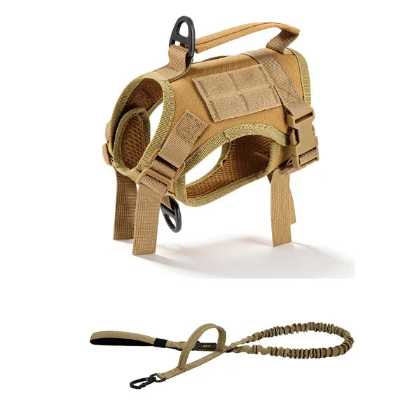 Tactical Cat Harness And Leash Set With Escape Proof Mesh