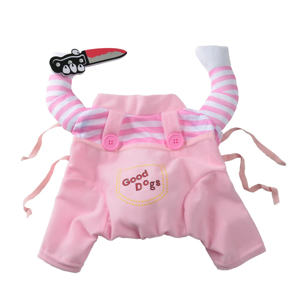 Halloween Dog And Cat Costume Pullover Cosplay Outfit