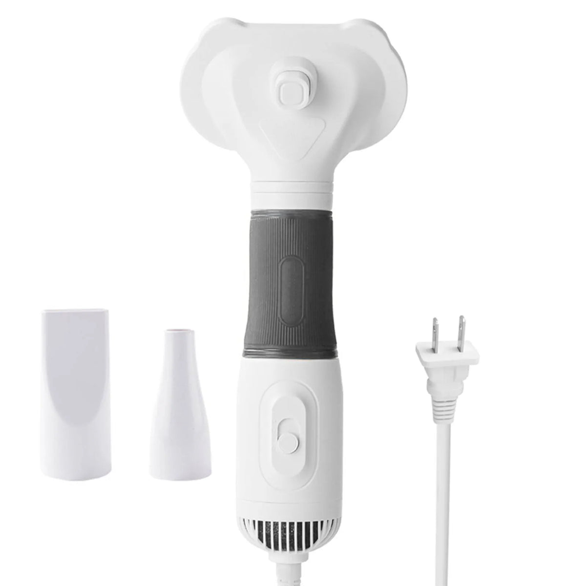 Pet Hair Dryer With Slicker Brush For Cat Grooming