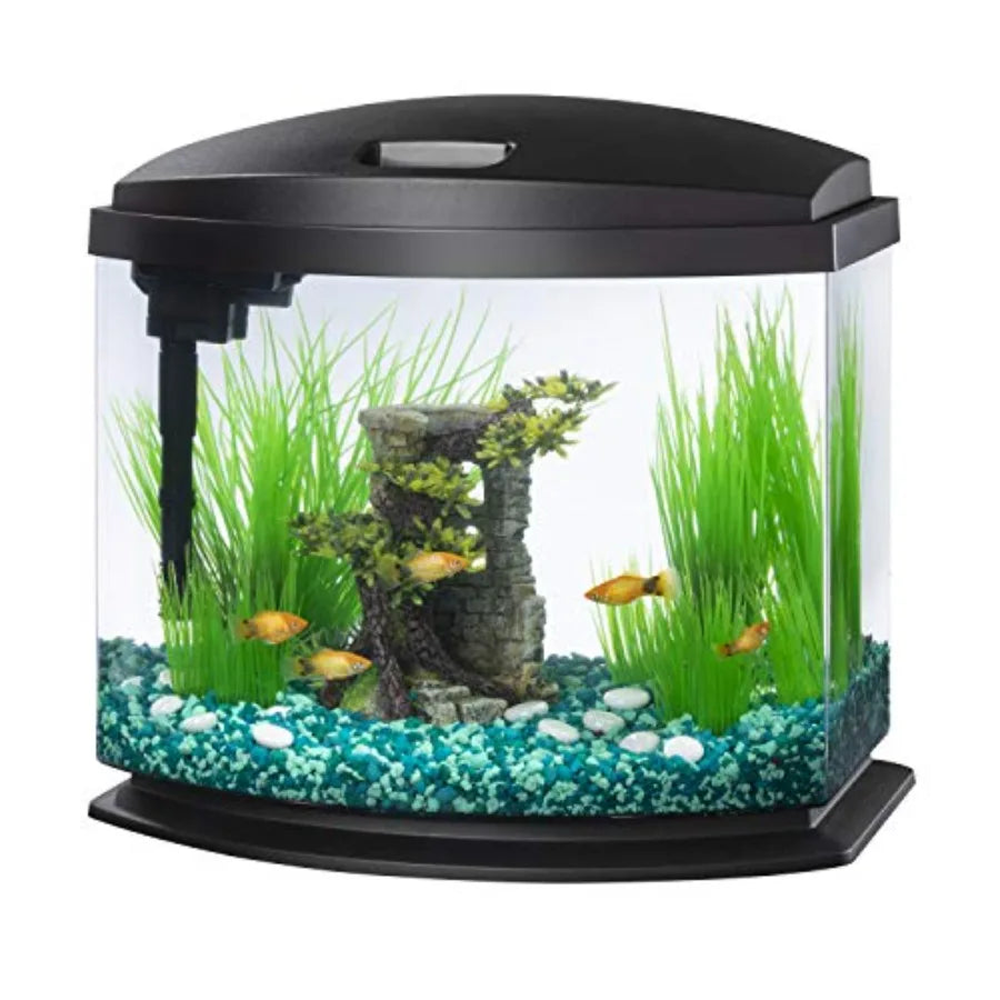LED MiniBow Aquarium Fish Tank Kit With SmartClean Technology