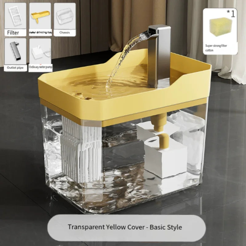 MIVM Cat Water Fountain Auto Filter Circulating USB Dispenser