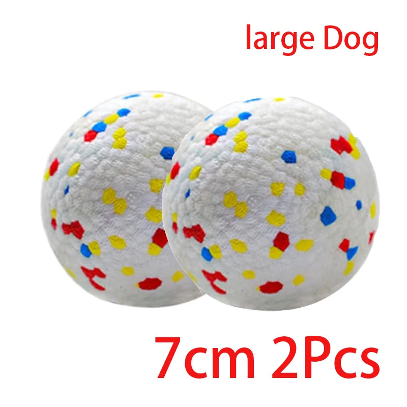 High Elasticity Solid Bite Resistant ETPU Dog Chew Ball Toy