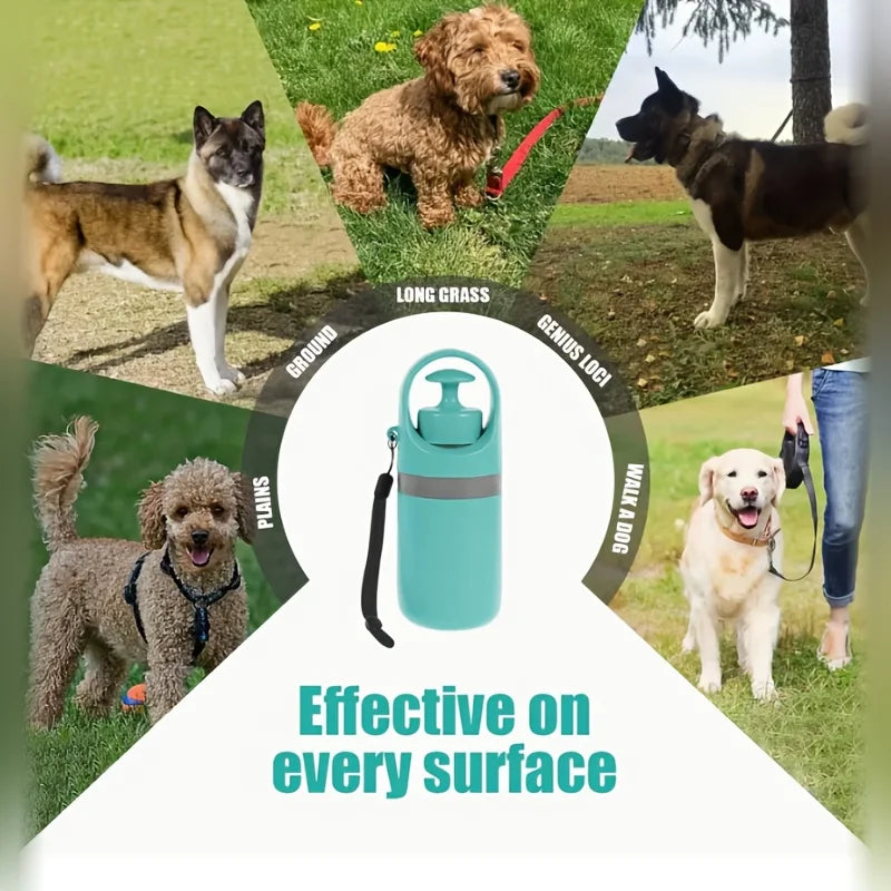 Portable Dog Poop Scooper Pack With Waste Bag Dispenser