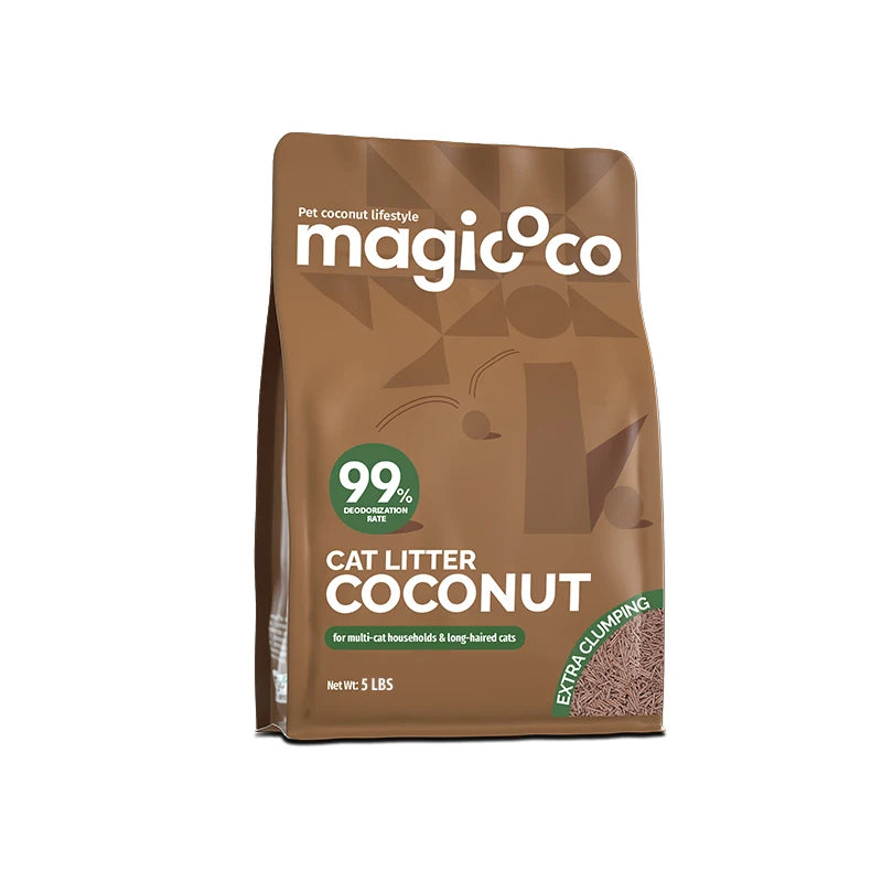 Bioline Coconut Cat Litter 99 Percent Odor Control Flushable