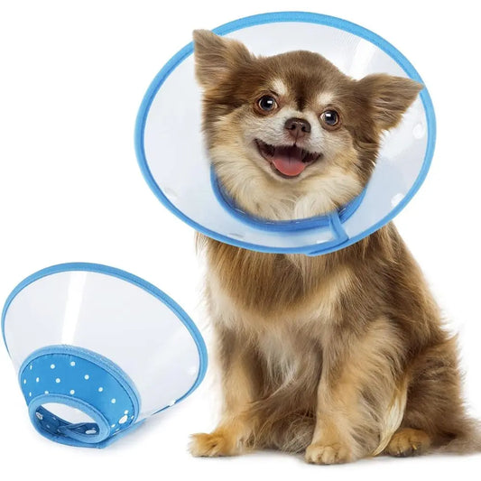 Adjustable Pet Cone Recovery Collar For Small Dogs And Puppies