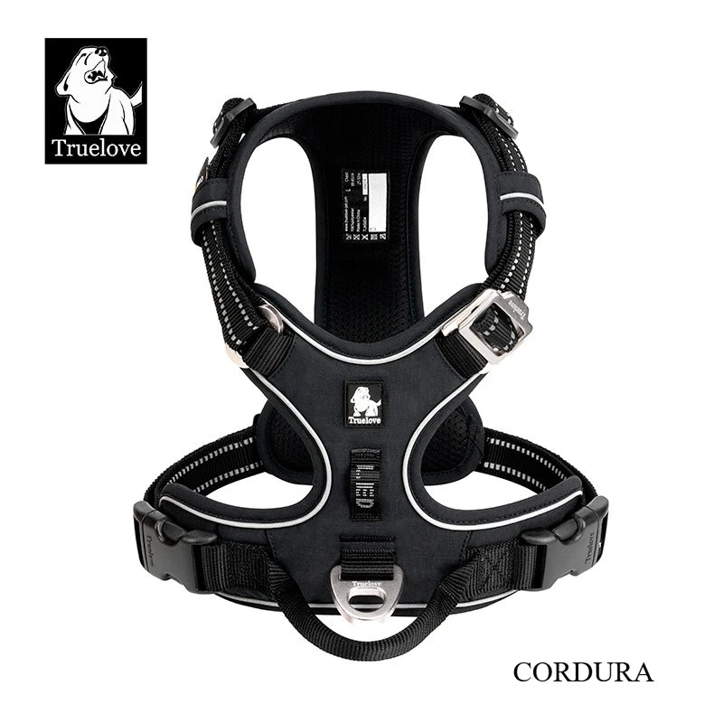 TRUELOVE No Pull Dog Harness Reflective Breathable Adjustable Vest