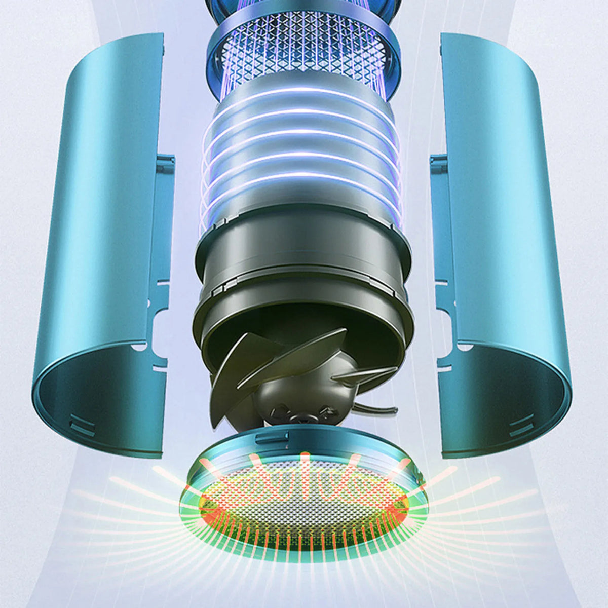 Pet Hair Dryer With Slicker Brush For Cat Grooming