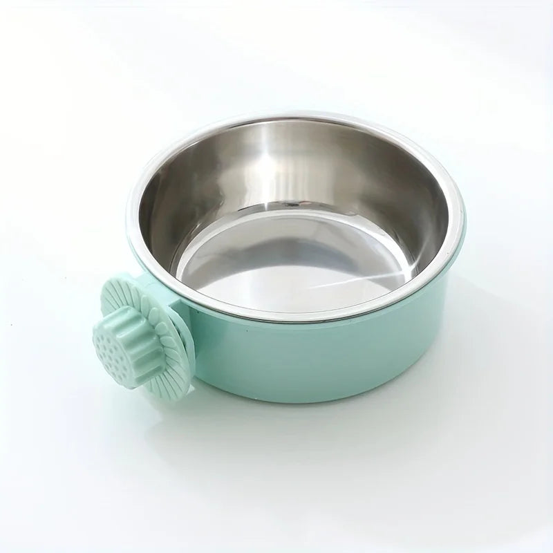 Anti-Spill Stainless Steel Pet Bowl For Cats And Dogs
