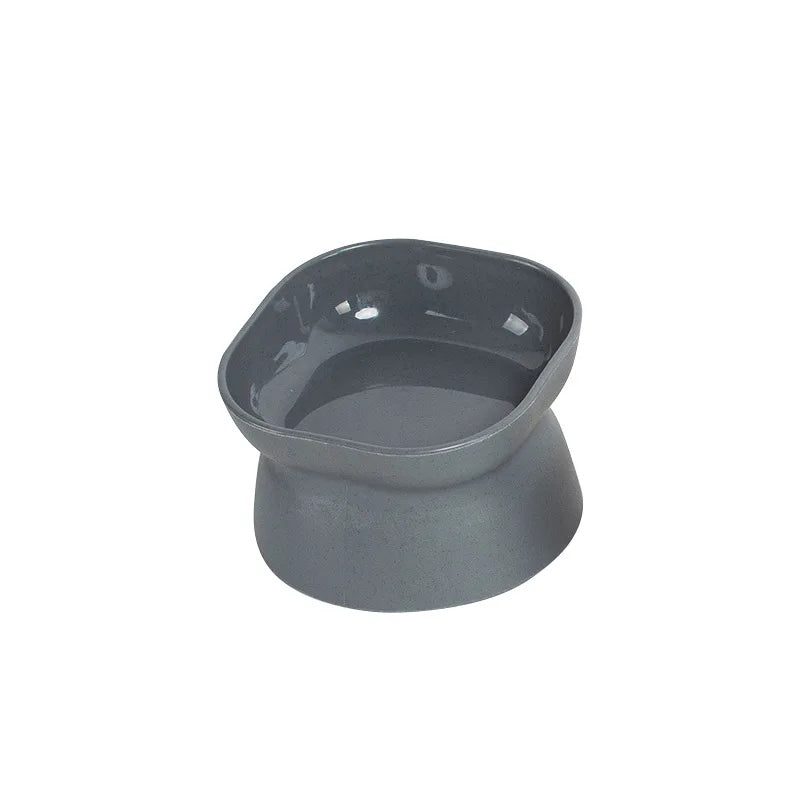 Plastic Elevated Cat And Dog Feeding Bowls For Pets