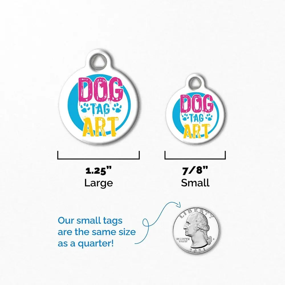 Cat Or Dog Tag Personalized Pet Name Tag Designed For Pets