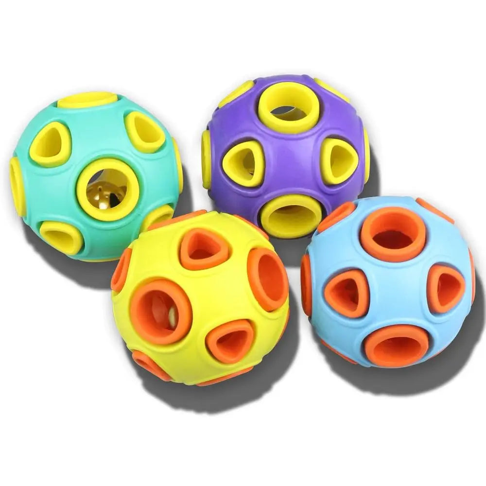 Interactive Squeaking Dog Balls For Small Puppies Durable Toys