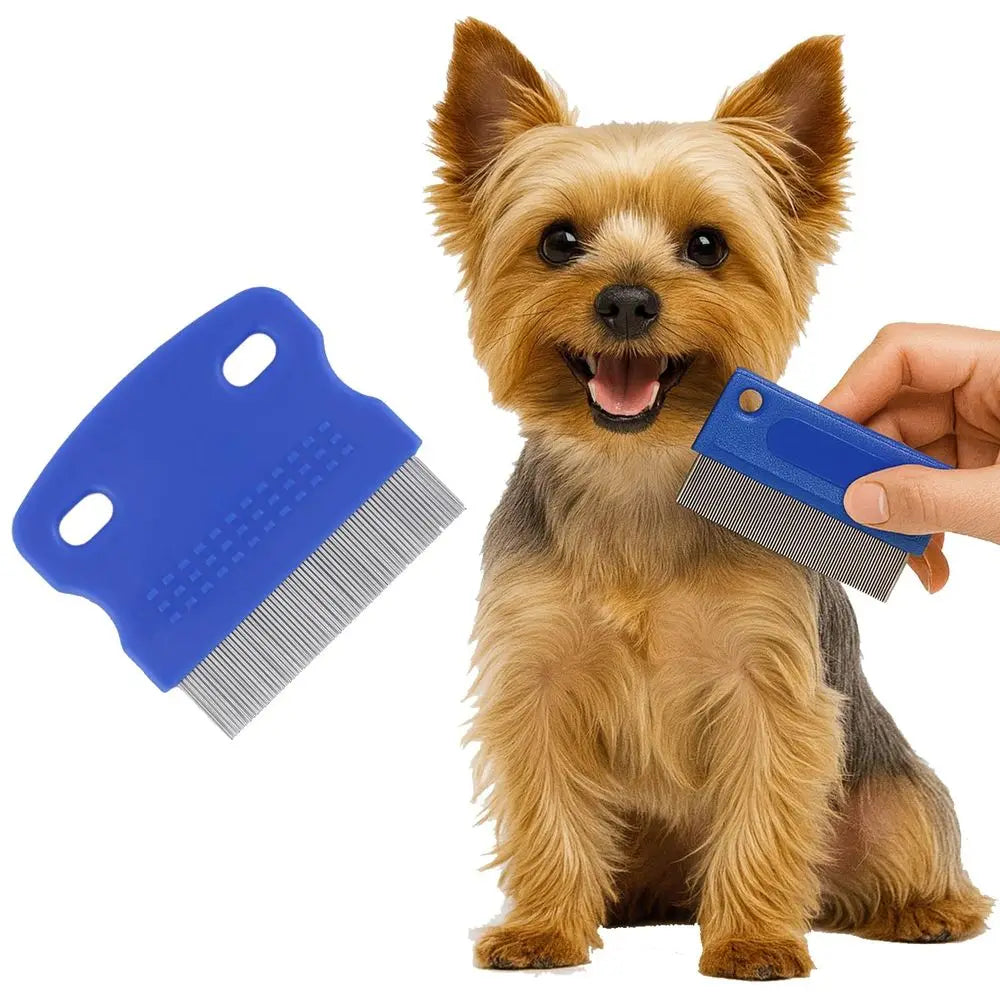 Tear Stain Remover Comb for Dogs and Cats, Stainless Steel