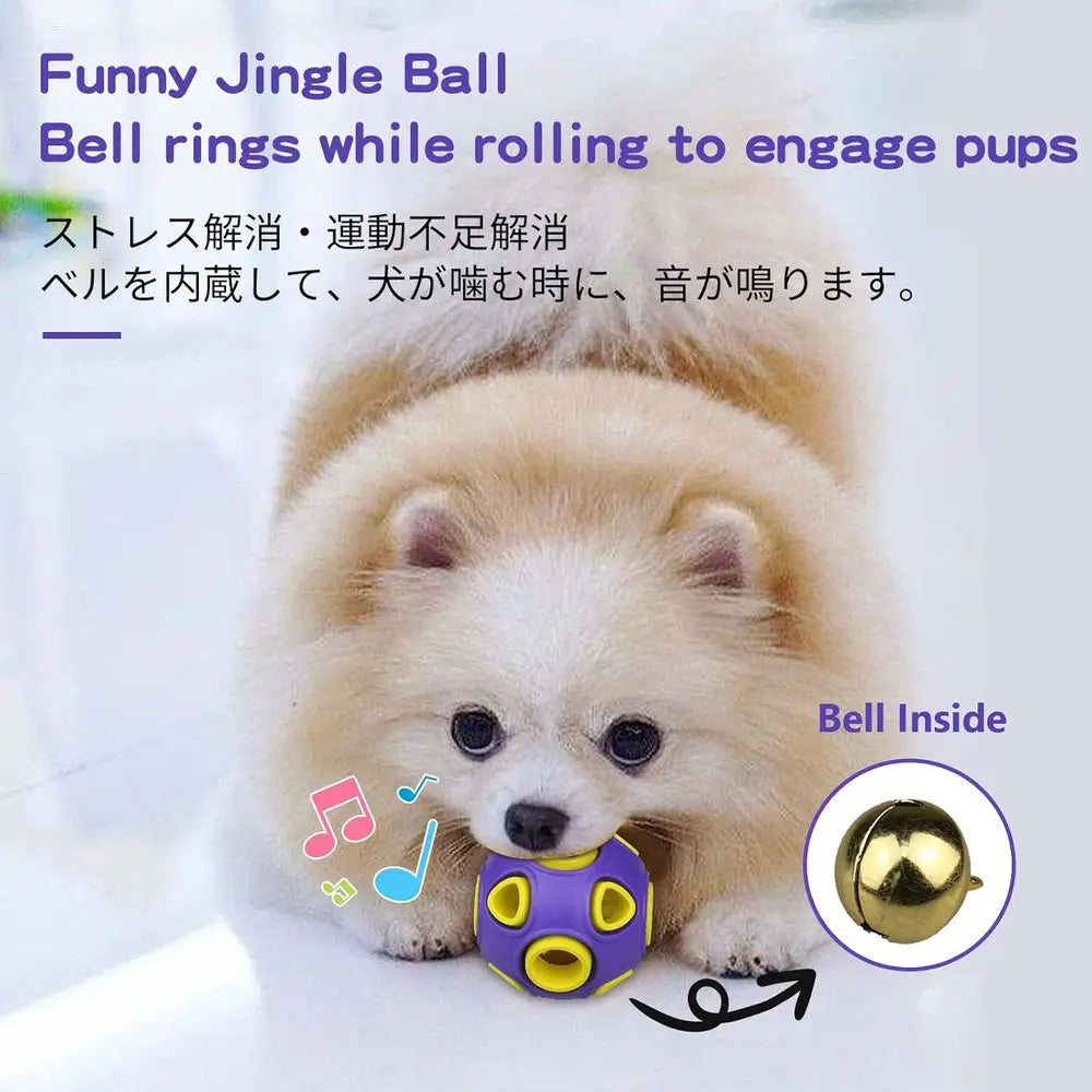 Interactive Squeaking Dog Balls For Small Puppies Durable Toys