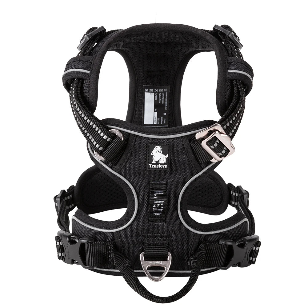 TRUELOVE No Pull Dog Harness Reflective Breathable Adjustable Vest