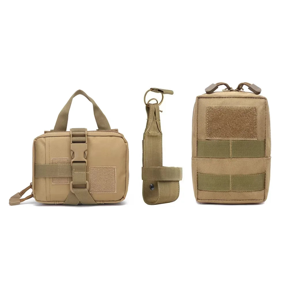 Dog Tactical Bags Set With Molle Pouches For Harness Training