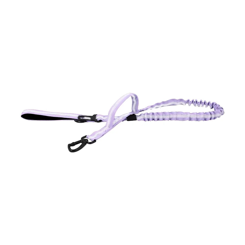 Military Style Tactical Dog Leash With Adjustable Elastic Rope