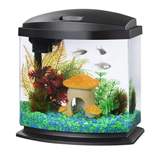 LED MiniBow Aquarium Fish Tank Kit With SmartClean Technology