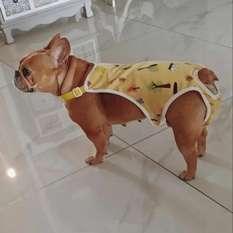 Adjustable Dog Underwear With Shoulder Strap For French Bulldog Pug Schnauzer
