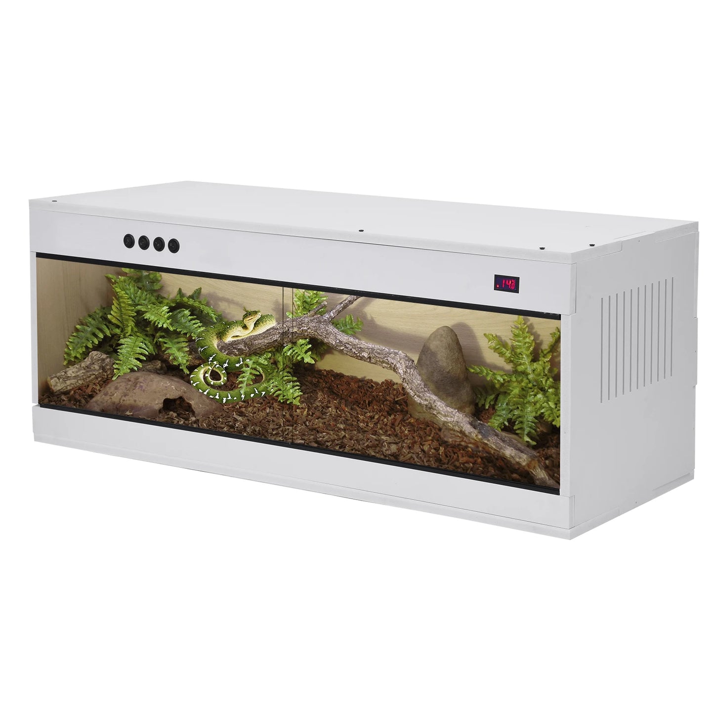 Stackable Reptile Terrarium PVC Bearded Dragon Enclosure For Pets