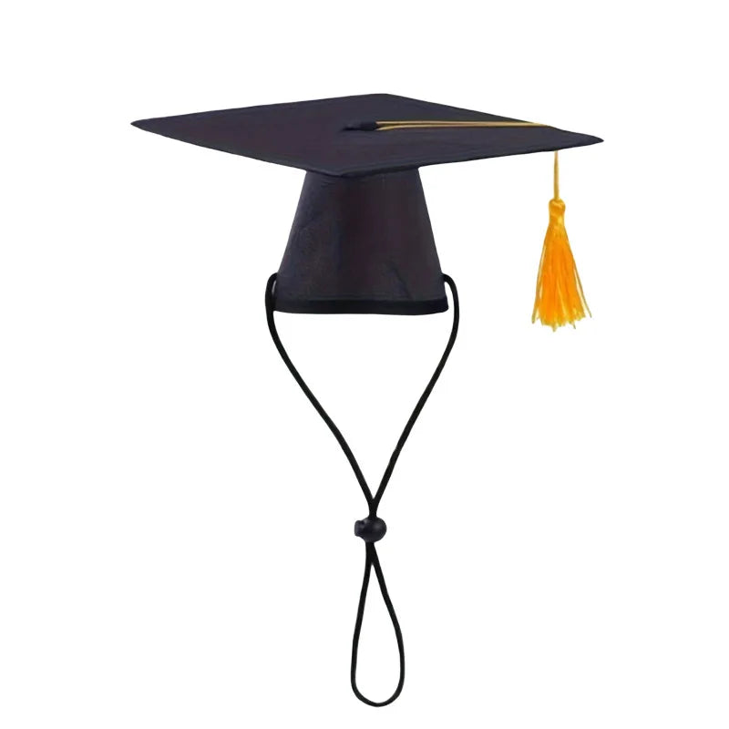 Pet Graduation Cap Mortarboard for Cats and Small Dogs