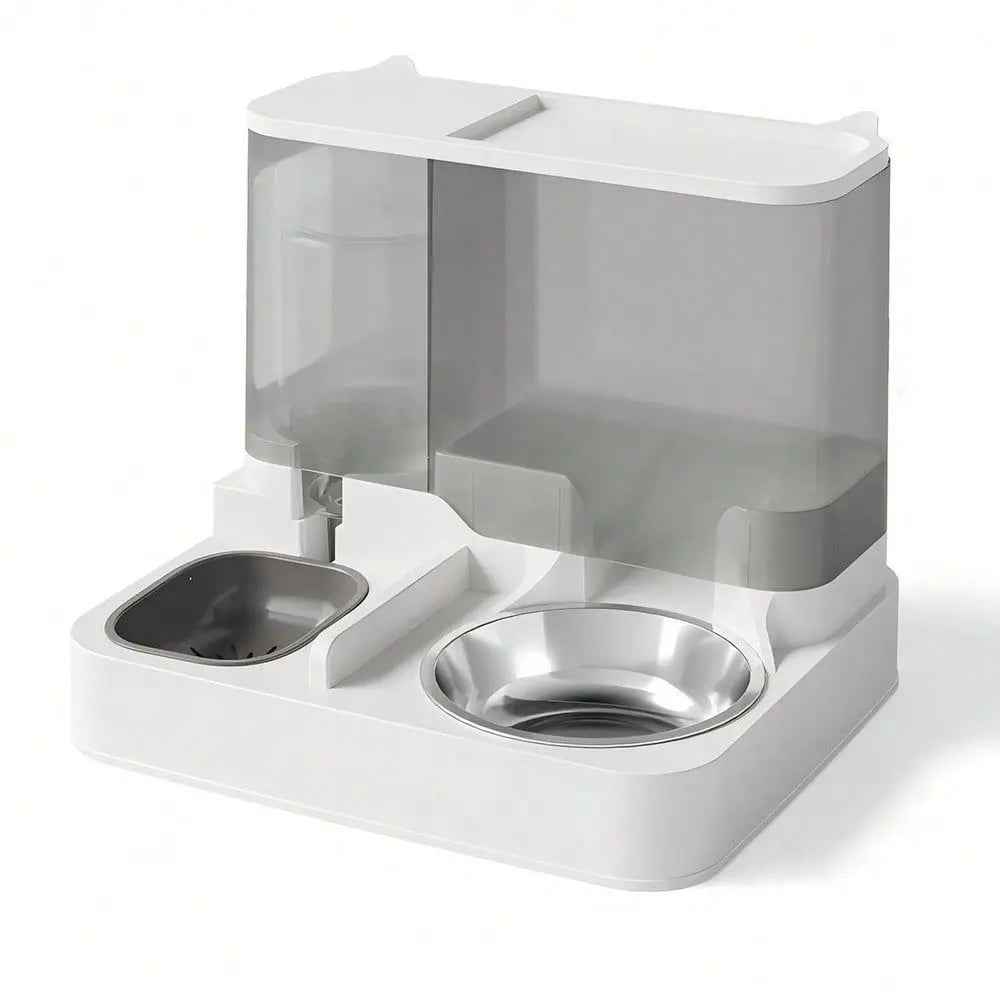 Cat Feeder And Water Dispenser Two In 1 Pet Waterer