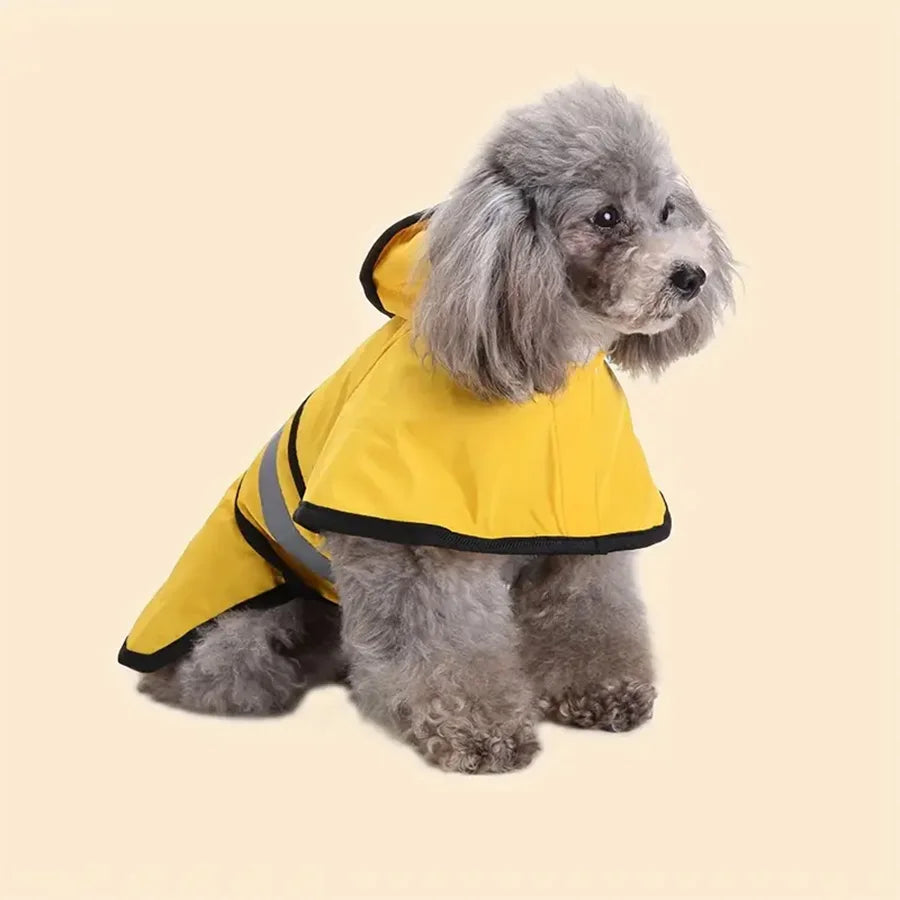 Adjustable Waterproof Dog Raincoat Keeps Your Pet Dry and Comfortable