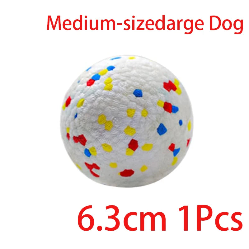High Elasticity Solid Bite Resistant ETPU Dog Chew Ball Toy