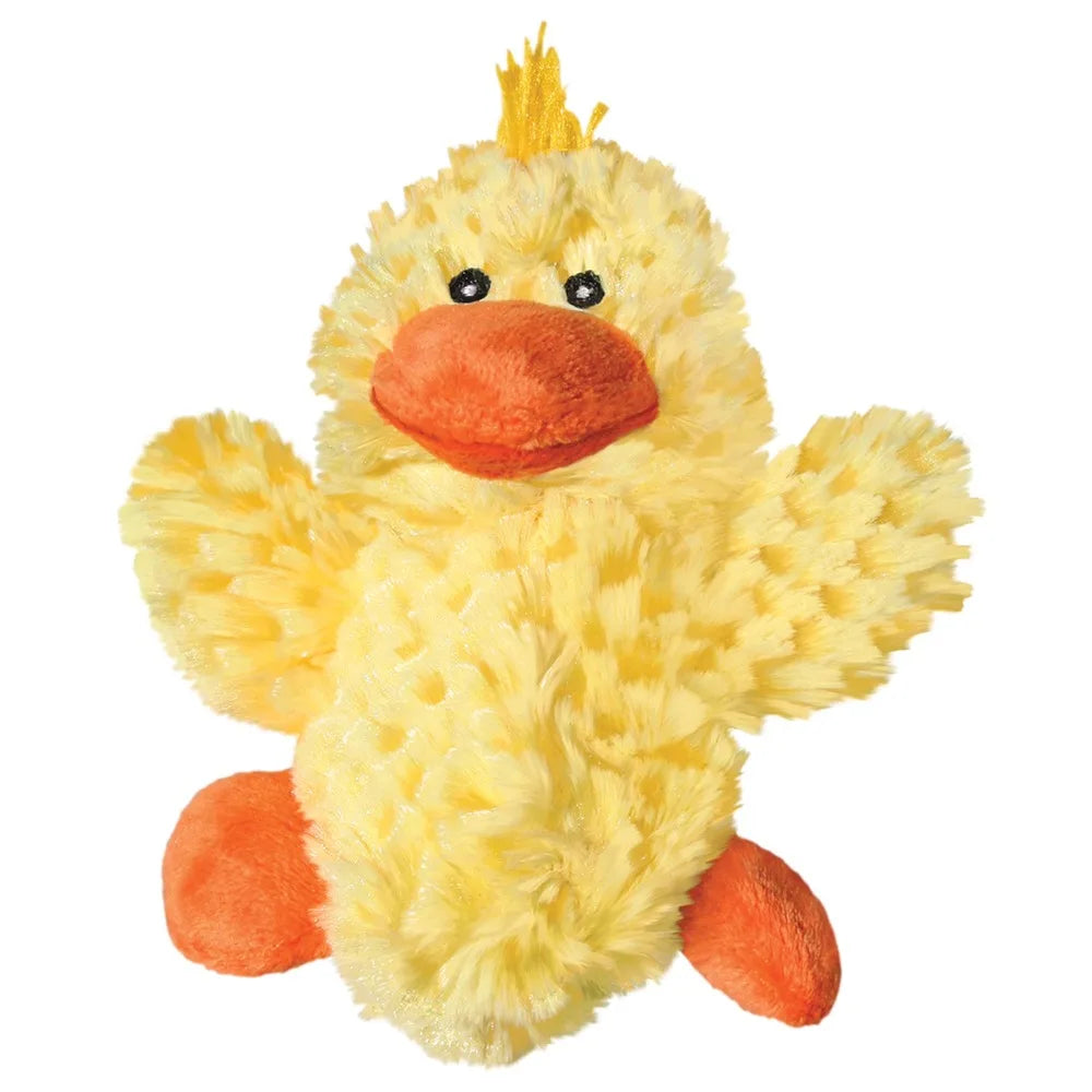 KONG Dr. Noyz Duck Squeaky Plush Dog Toy for Puppies
