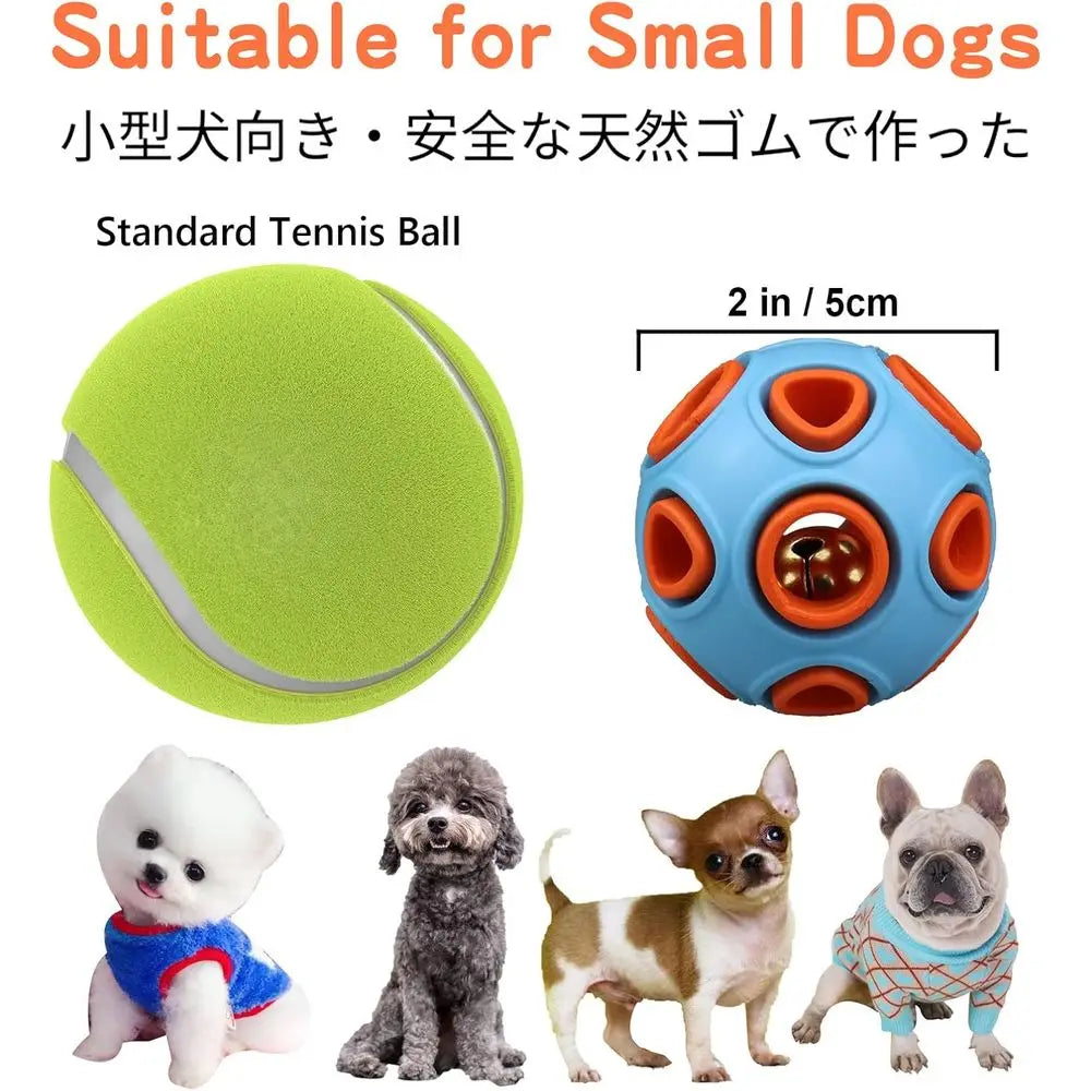 Interactive Squeaking Dog Balls For Small Puppies Durable Toys