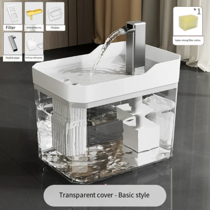 MIVM Cat Water Fountain Auto Filter Circulating USB Dispenser