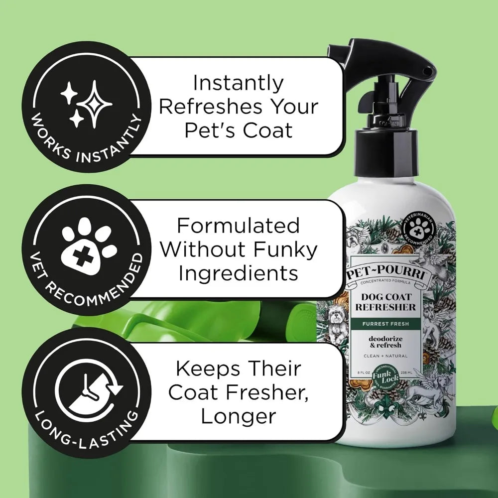 Natural Dog Deodorizing Spray Odor Neutralizer With Essential Oils