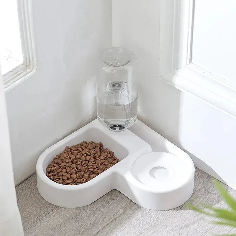 Love Multifunction Pet Bowl Dual Use Drinking And Feeding