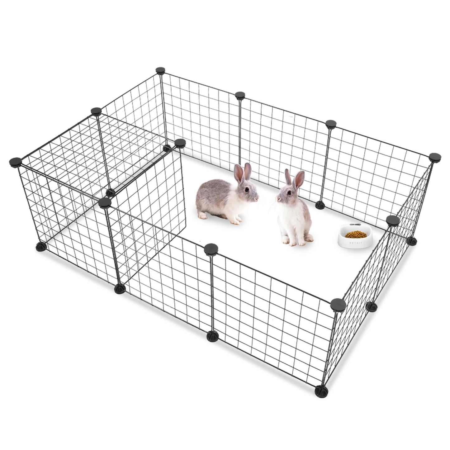 Pet Playpen Indoor Portable Metal Wire Fence For Small Animals