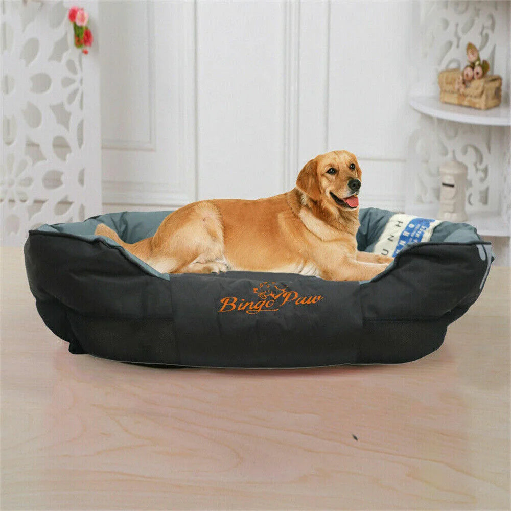 Borwart Orthopedic Waterproof Dog Bed Sofa With Washable Removable Cover