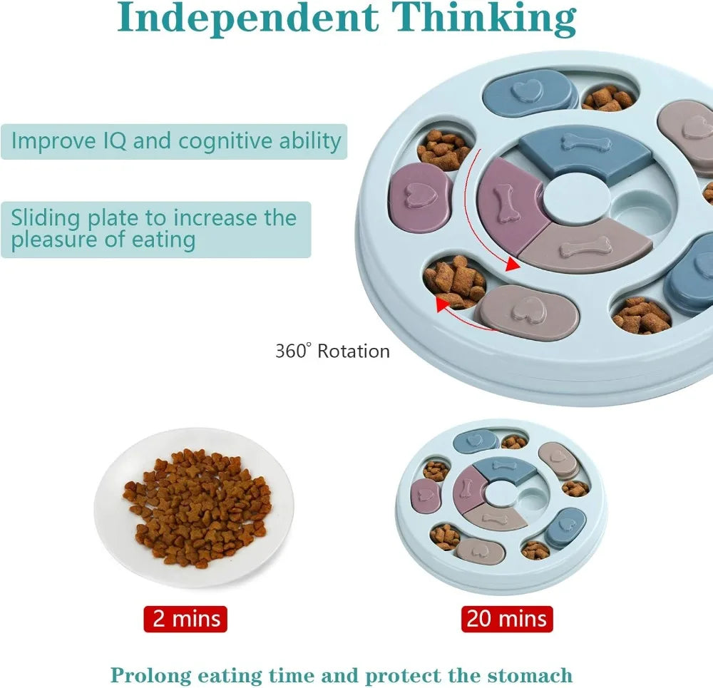 Interactive Dog Puzzle Toy For IQ Training And Mental Enrichment