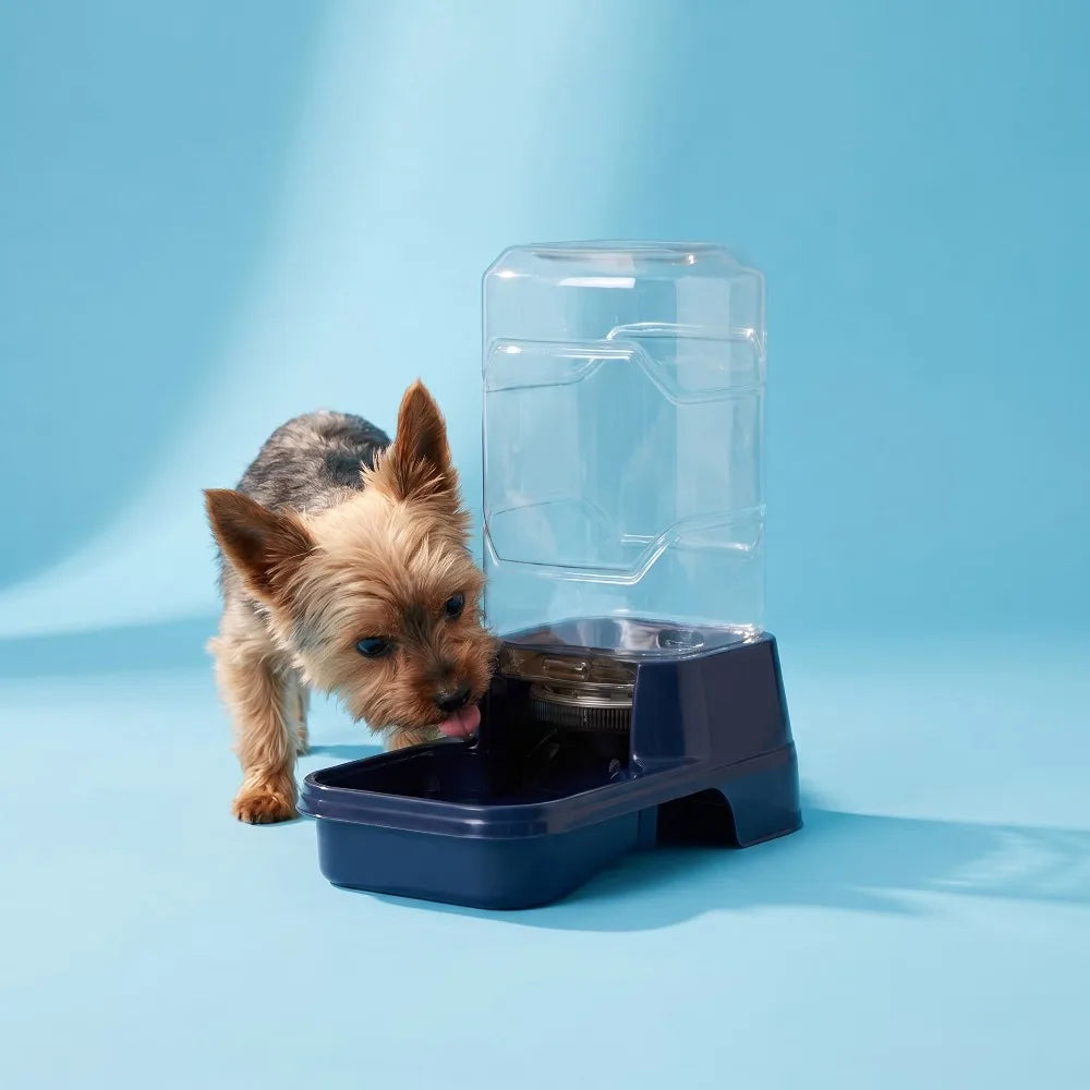 Vibrant Life 0.4 Gallon Gravity Waterer Dispenser For Small Pets