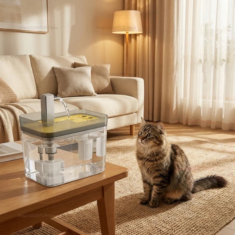 MIVM Cat Water Fountain Auto Filter Circulating USB Dispenser