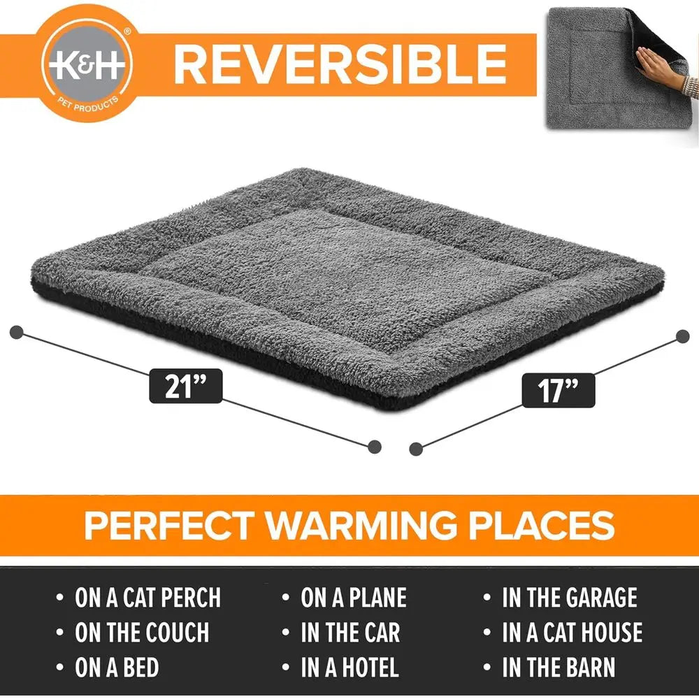 Warming Cat Bed Pad and Heating Mat for Indoor Pets
