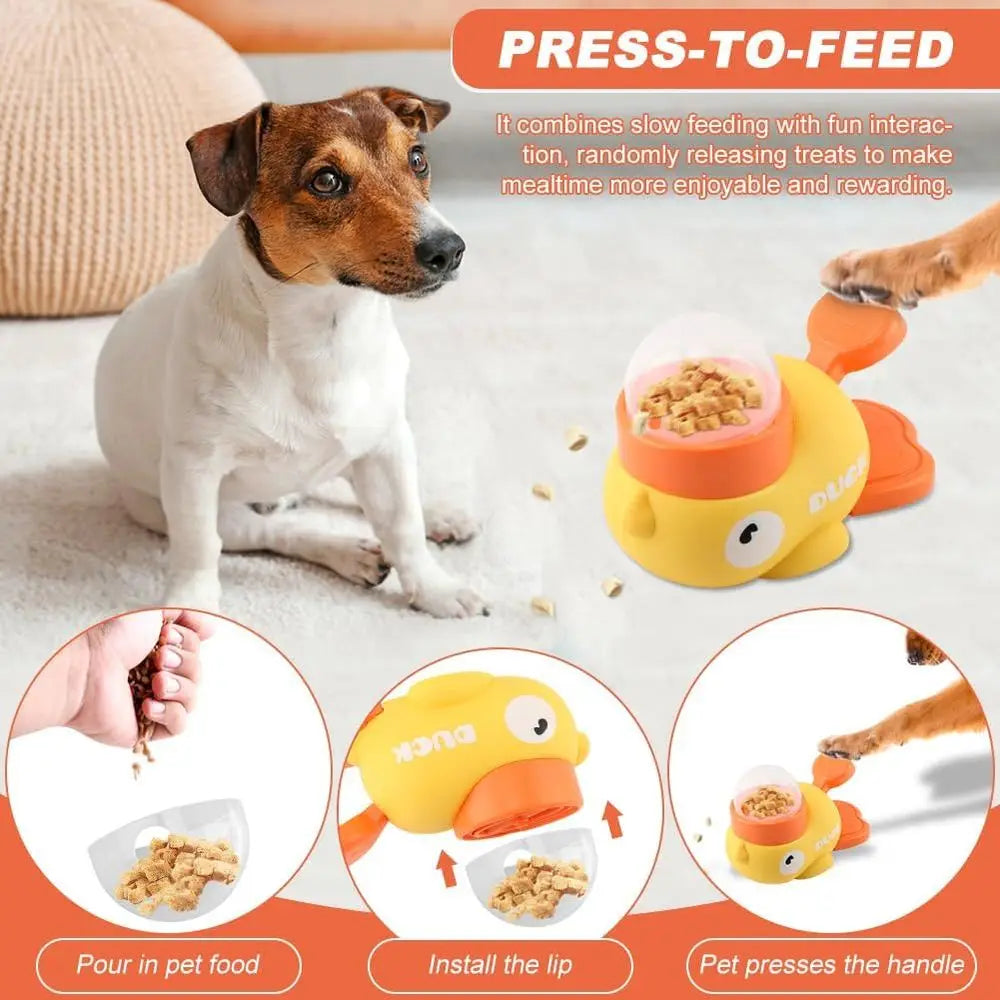 Interactive Slow Feeder Puzzle Toy For Dogs Enrichment Bowl