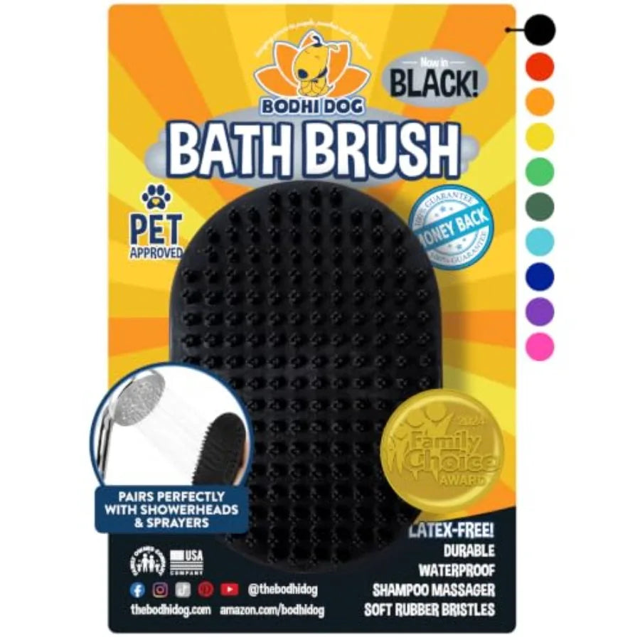 Stainless Steel Pet Shampoo Brush For Dogs And Cats