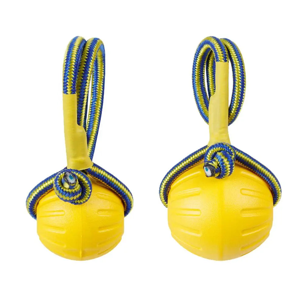 Indestructible Rubber Ball Dog Toy Interactive Chew Fetch Bite Toy