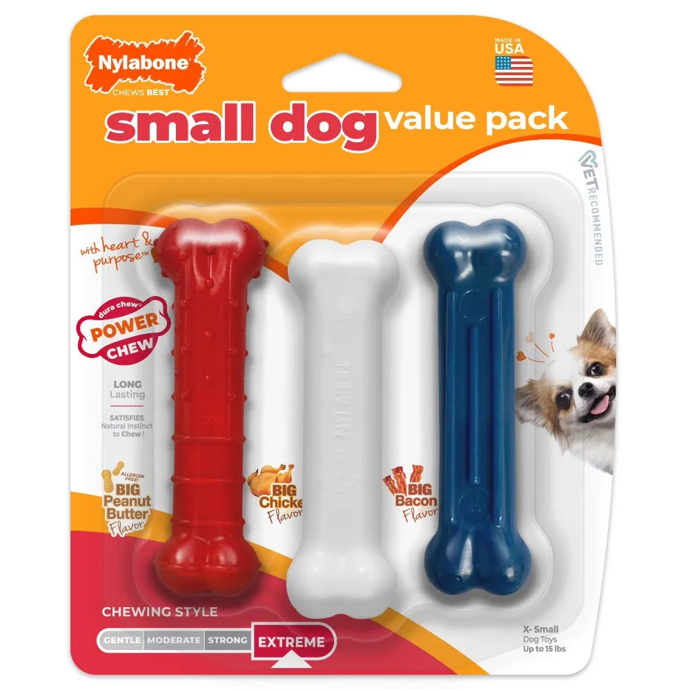 Durable Small Dog Chew Toys for Aggressive Chewers and Teething