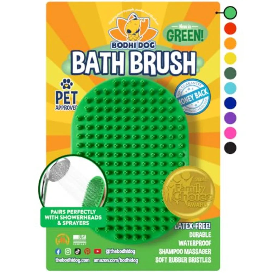 Stainless Steel Pet Shampoo Brush For Dogs And Cats