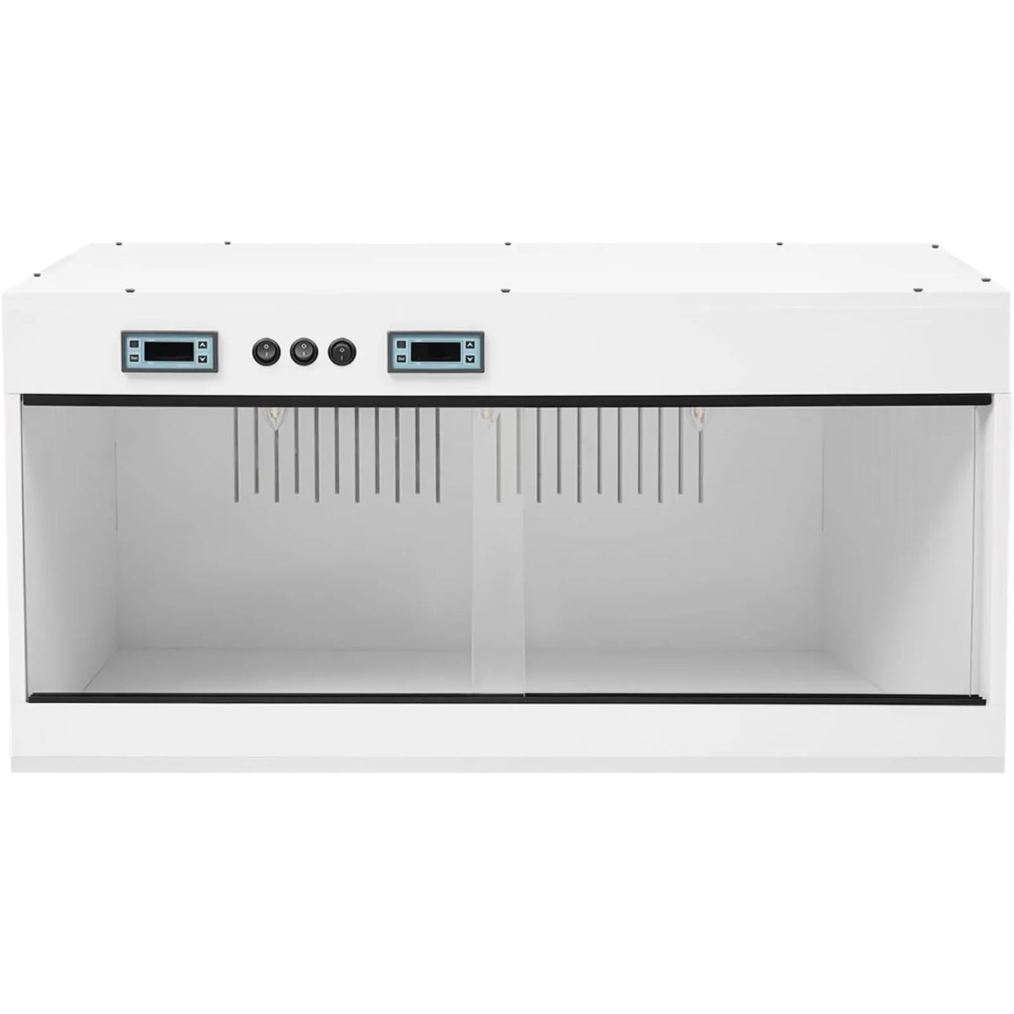 PVC Reptile Tank With Glass Sliding Door Dual Temperature Controller