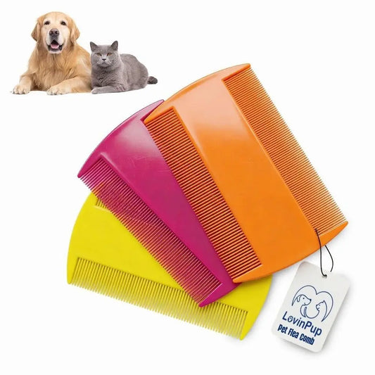 Pet Lea Comb Dogs And Cats 3 Pack Gentle LineTooth