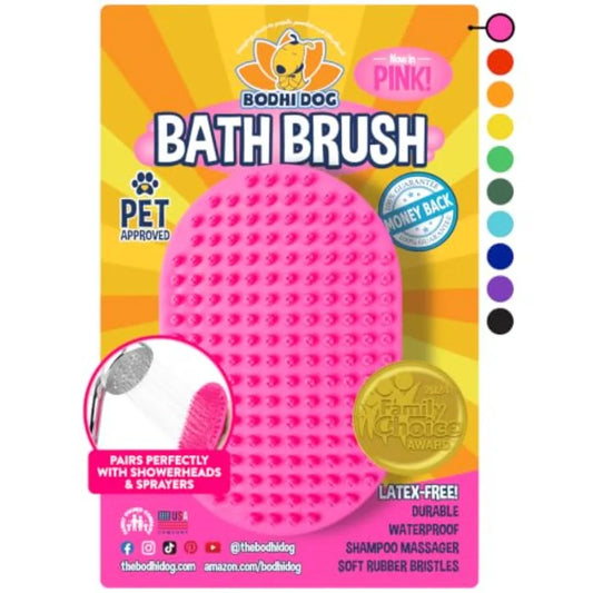 Premium Stainless Steel Pet Grooming And Shampoo Brush