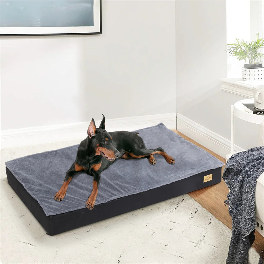 BORWART CN Orthopaedic Waterproof Dog Bed With Removable Washable Cover