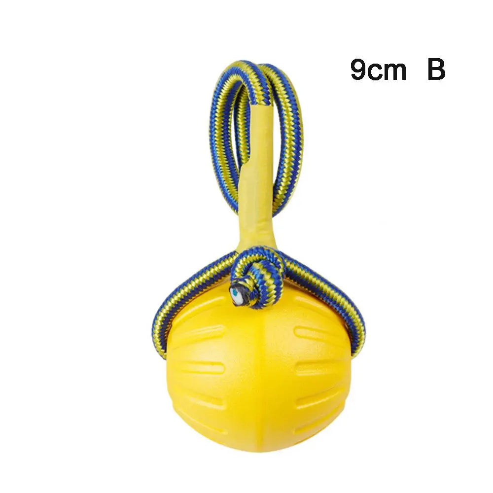 Indestructible Rubber Ball Dog Toy Interactive Chew Fetch Bite Toy
